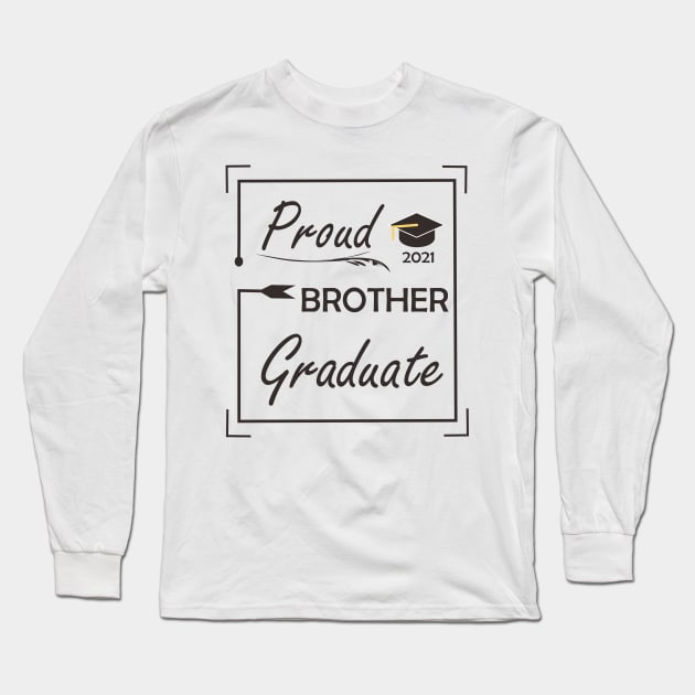 Graduate Edition (Brother) Long Sleeve T-Shirt by ezhar.v.b